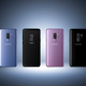 The Galaxy S9+ comes in black, blue, and purple.